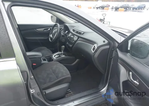 2015 Nissan Rogue Sv from USA, damaged, VIN KNMAT2MV6FP531765